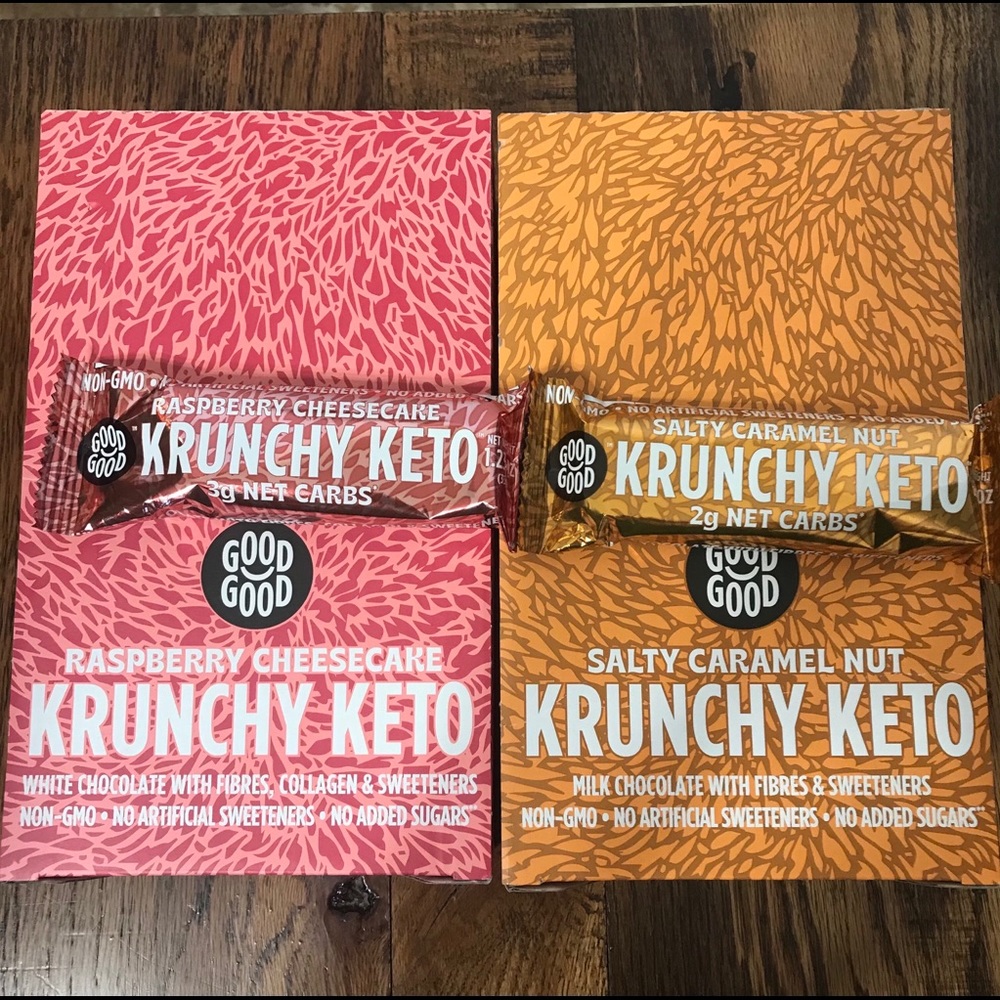 Good Good Krunchy Keto Bars - 28